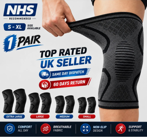 Knee support compression - 2x,