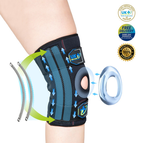 Neoprene knee support open - knee,