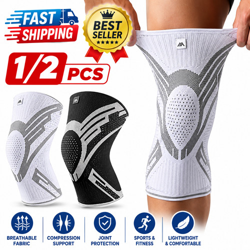 2pc compression knee support - compression,
