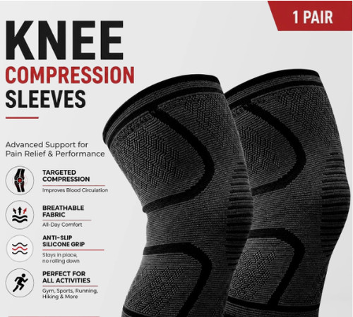 Knee support brace - 2x,