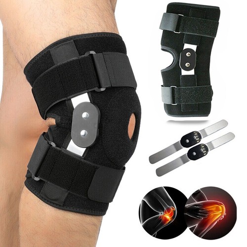 Double hinged knee support - double,