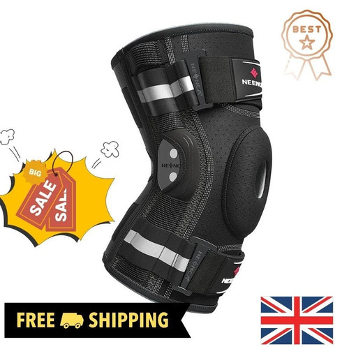 Neenca hinged knee brace - hinged,