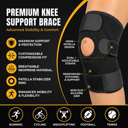 Knee brace nhs - brace, support