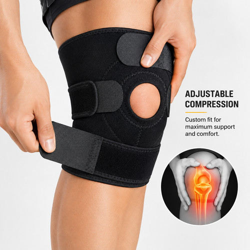 Knee brace support neoprene - brace,
