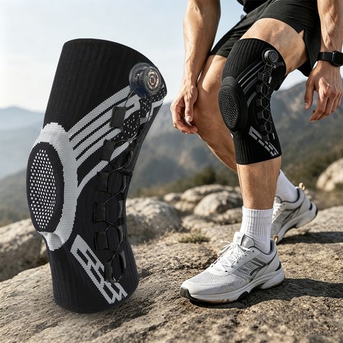 Knob knee brace - brace, adjustable