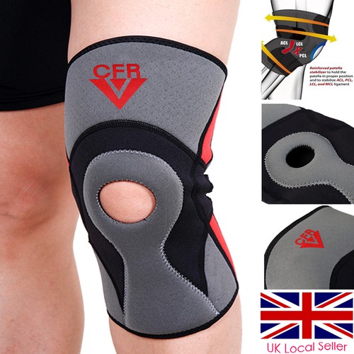 Neoprene knee support open - knee,