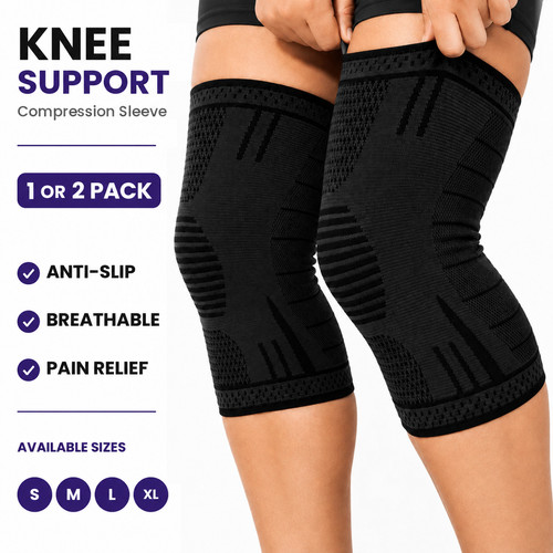 Knee support compression - 2x,