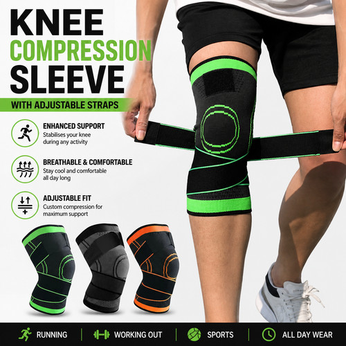 Adjustable knee compression - adjustable,