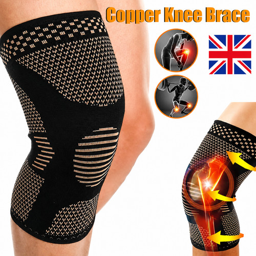 Copper knee support brace - copper,
