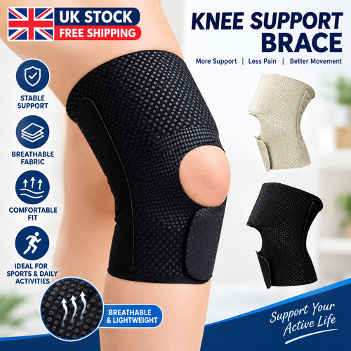 Knee support brace - knee, open