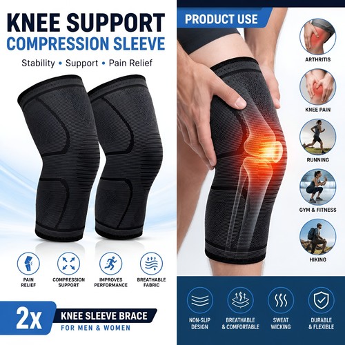 Knee support brace - knee, –