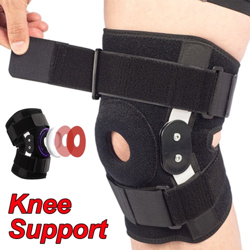 Hinged knee brace support - knee,