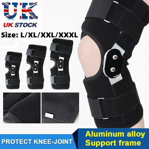 Dual hinged knee brace - hinged,