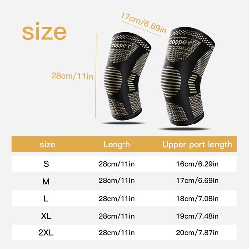 Copper knee support - knee,