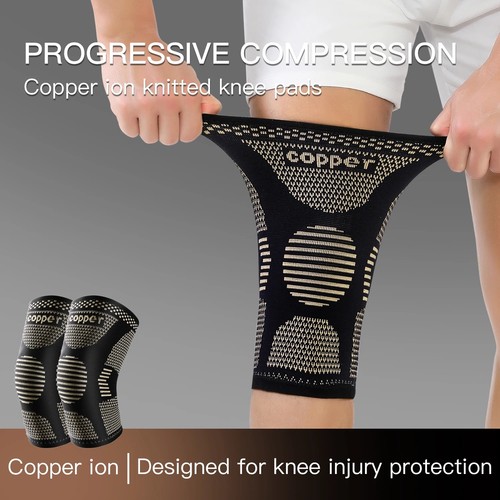 Copper knee support brace - knee,