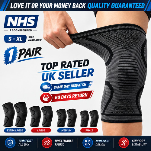 Knee support compression - 2x,